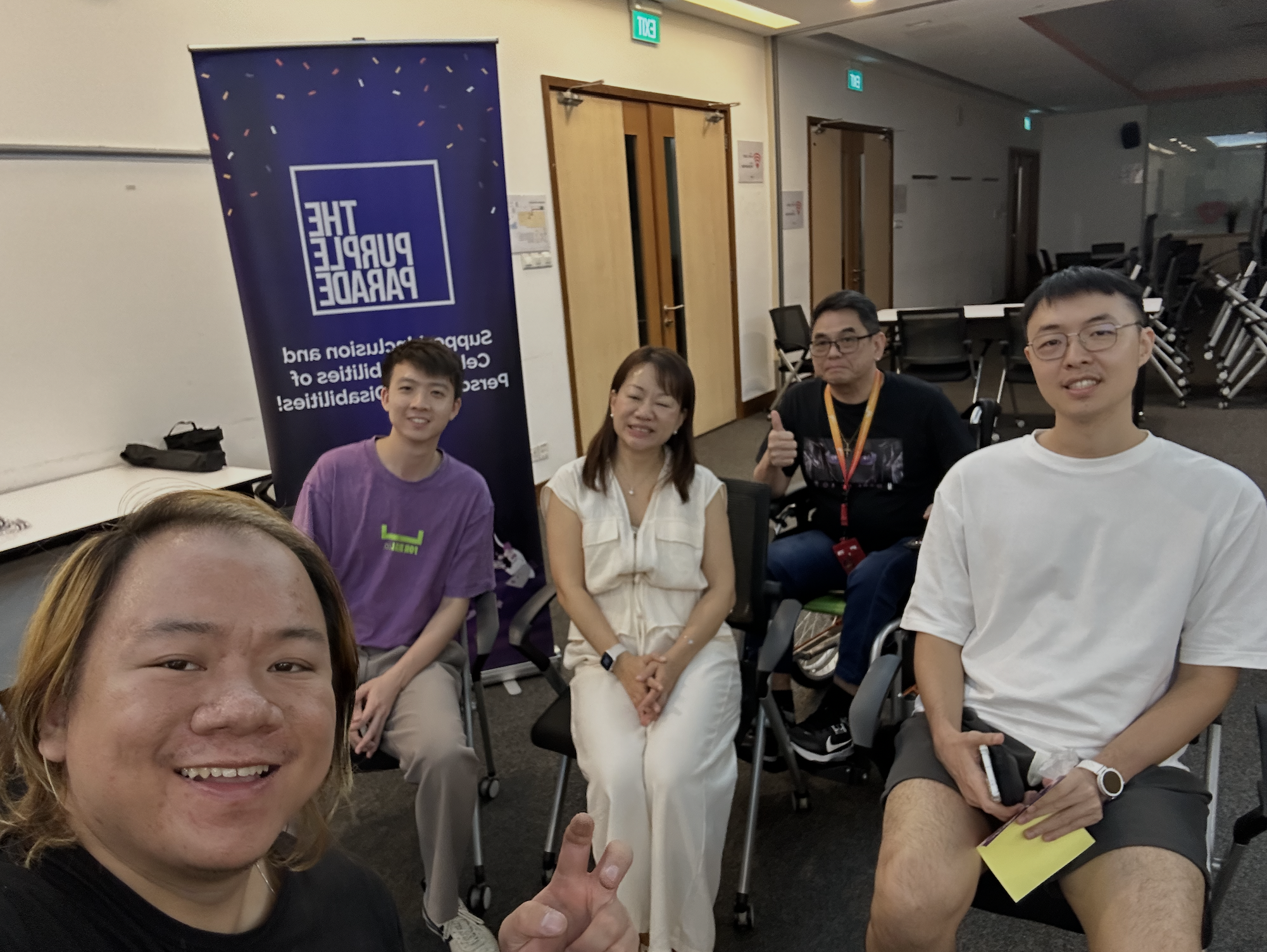 People together smiling